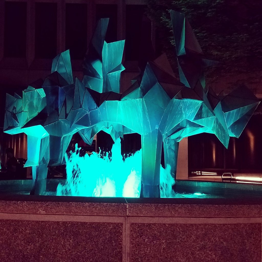 Lancaster Convention Center Fountain 
