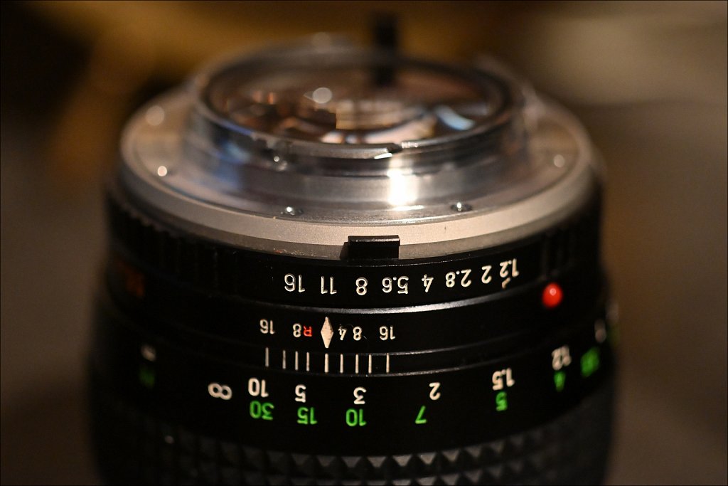 The Business End of the Rokkor X 58mm F/1.2