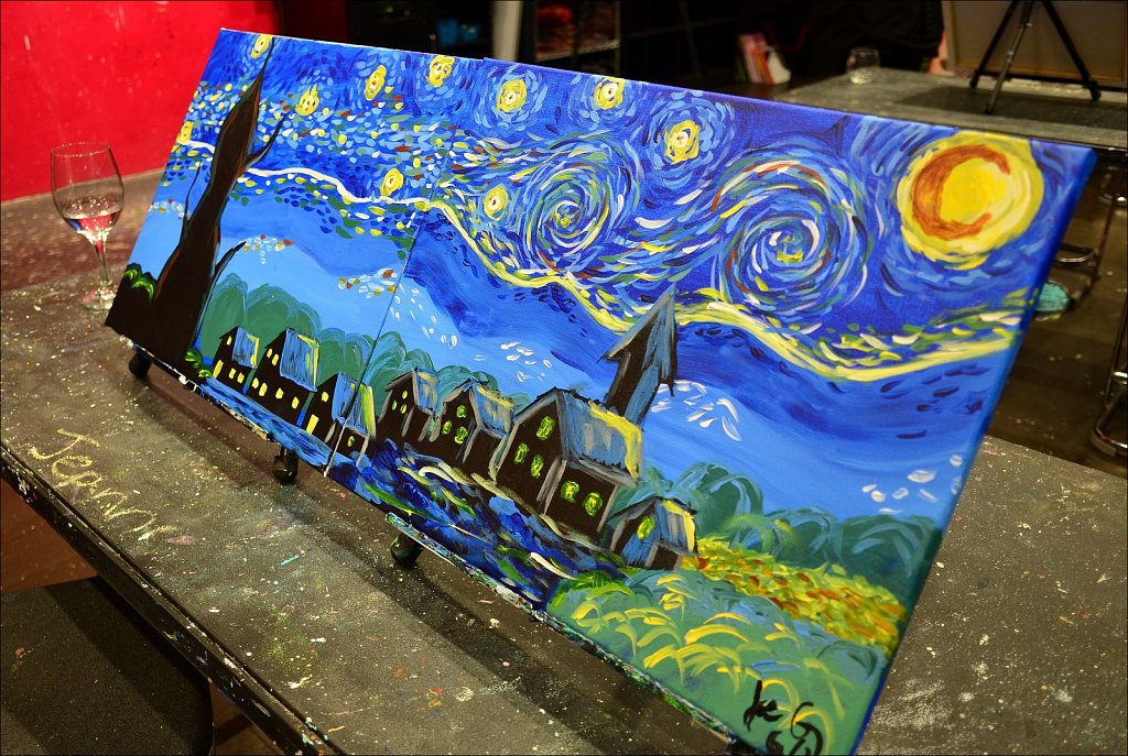 Painting Like van Gogh