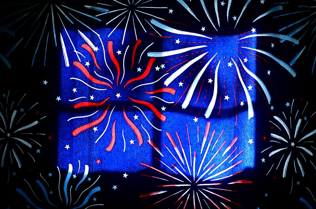 Windows for the 4th of July